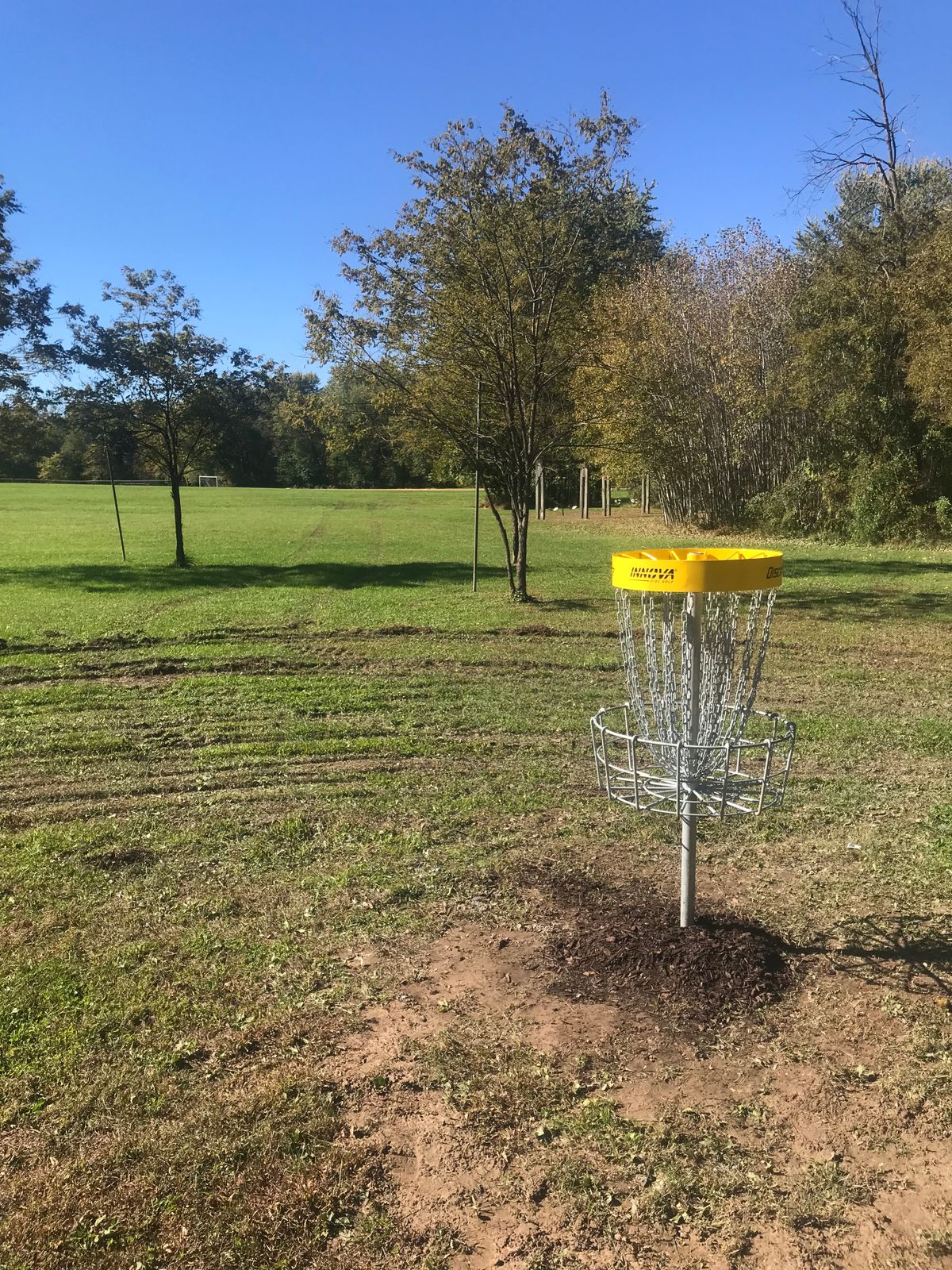 View from green to tee