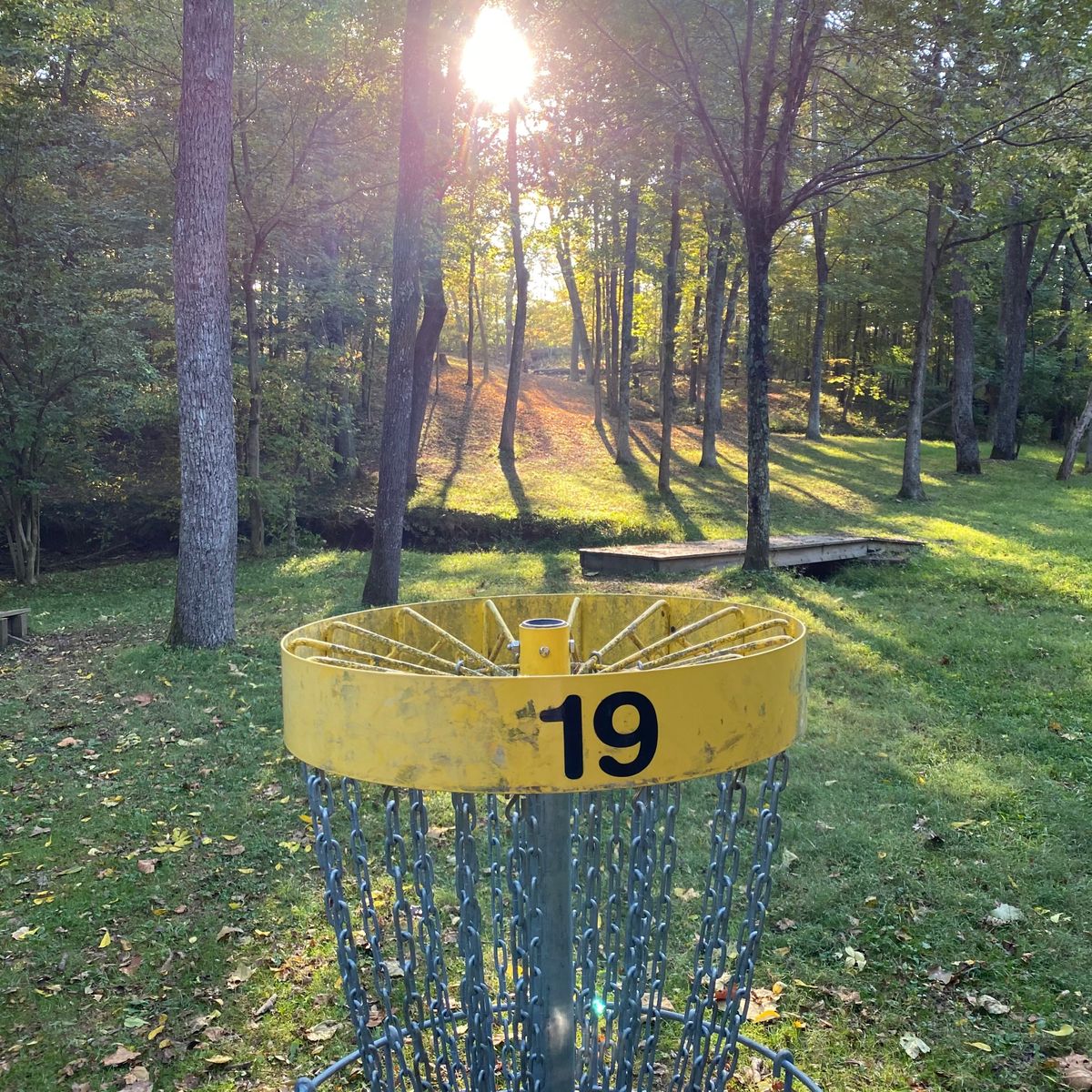 Hole 14 on the PDGA layout.