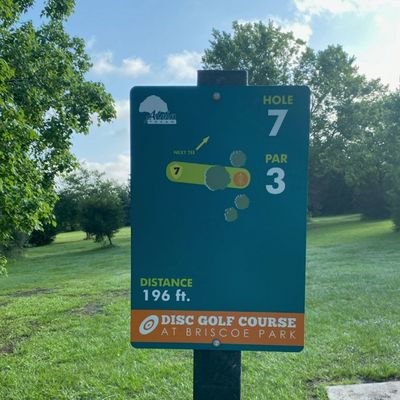Hole #7 Teepad Sign New/Corrected