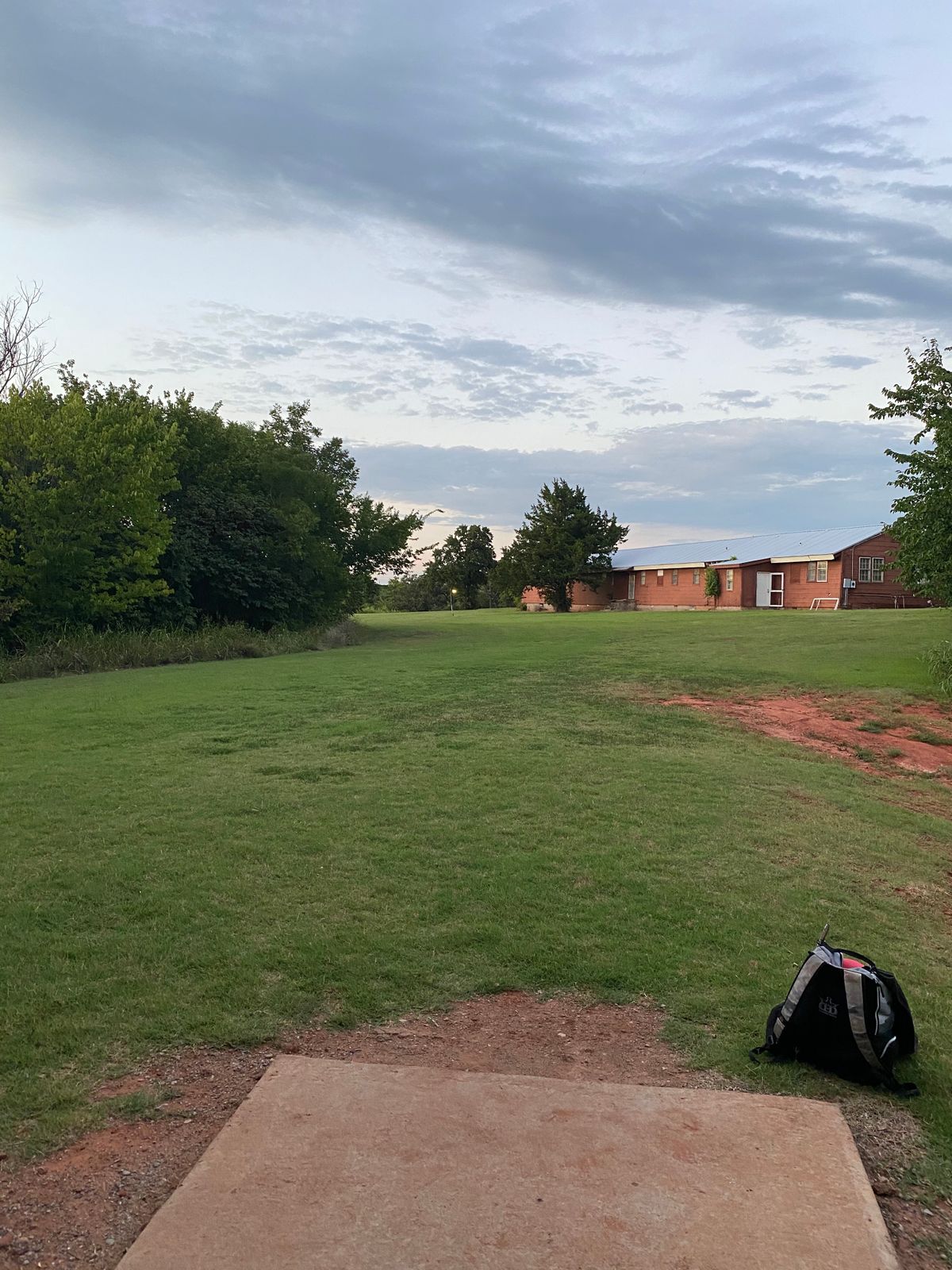 One of the few holes I could really rip a driver off the tee with no real danger or obstacles.