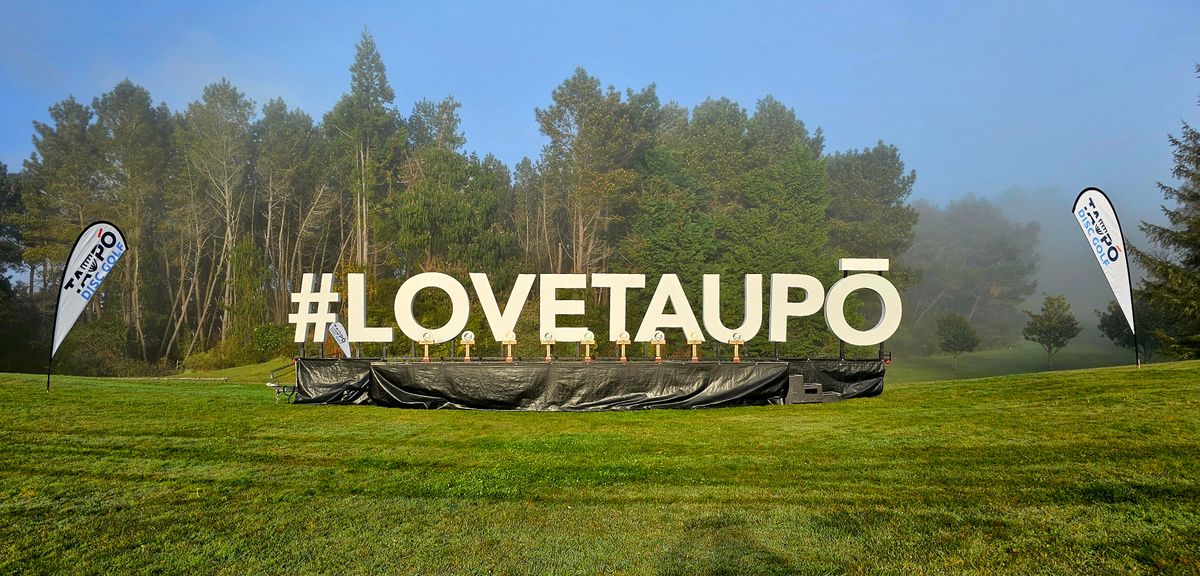 The Love Taupō stage is a temporary addition to help the club run tournaments.