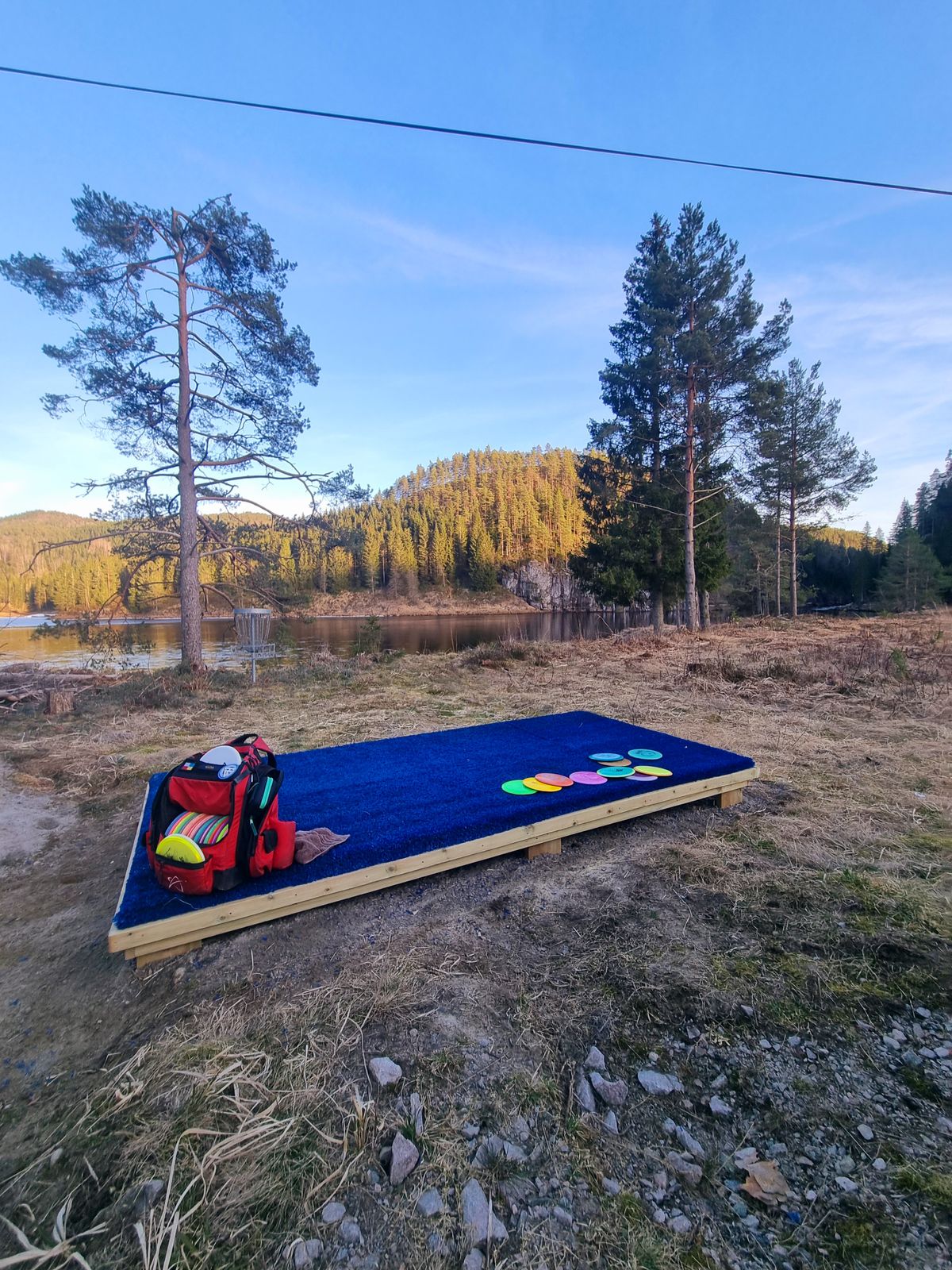 Hole #1 Teepad