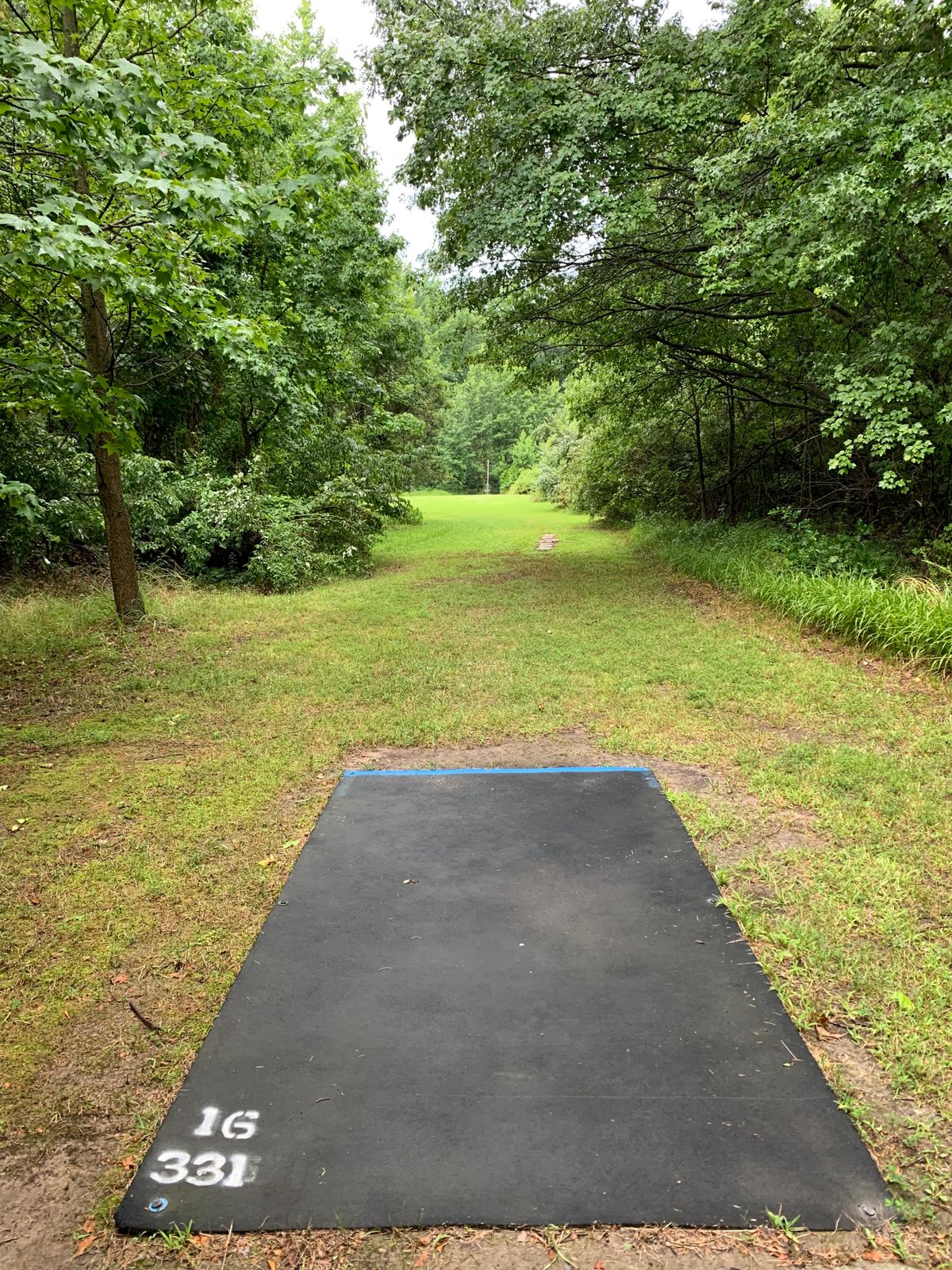 Hole 16 Blue is one of the longer holes on the blue layout. 331’