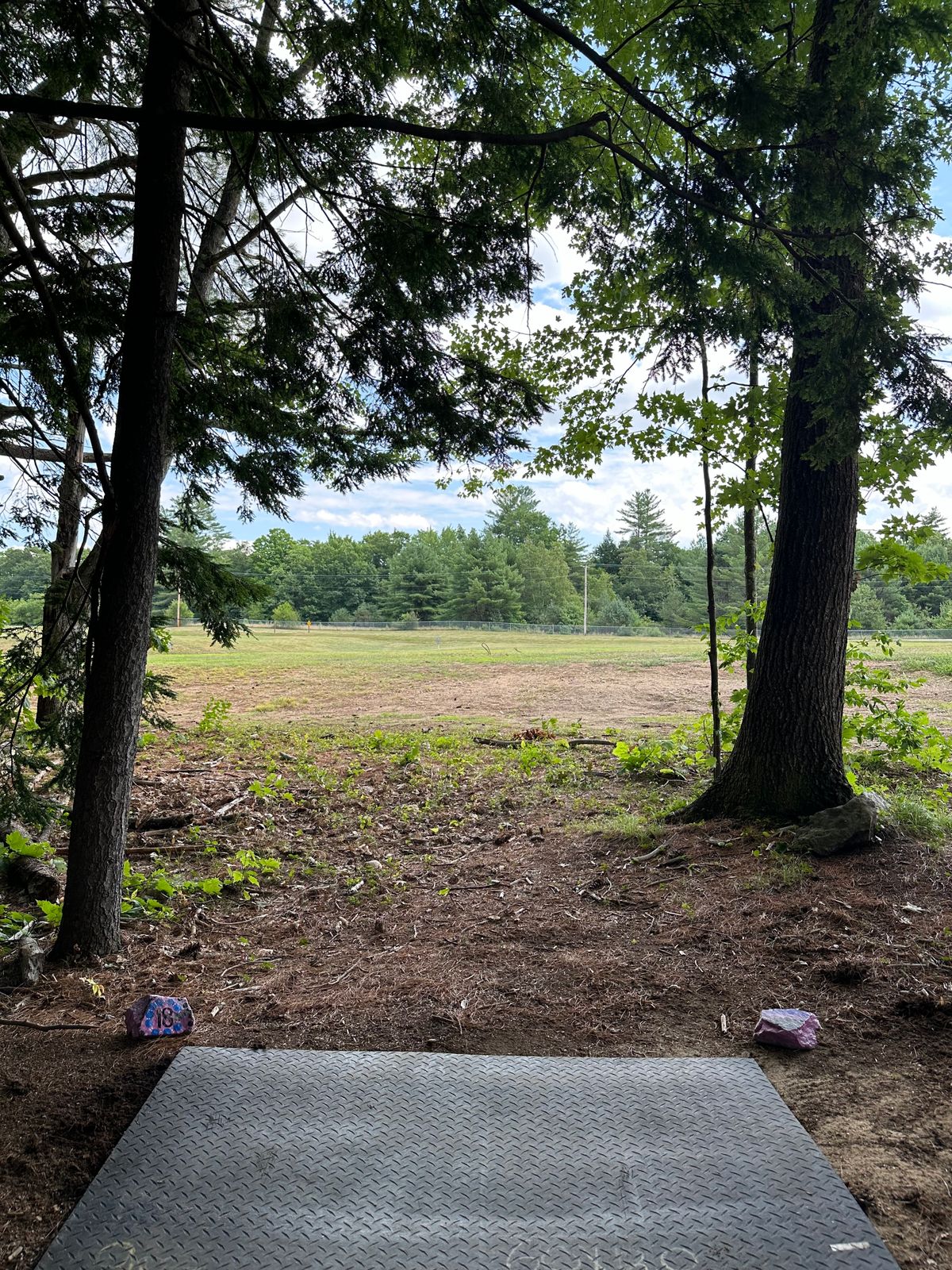 Hole 18 White Tee