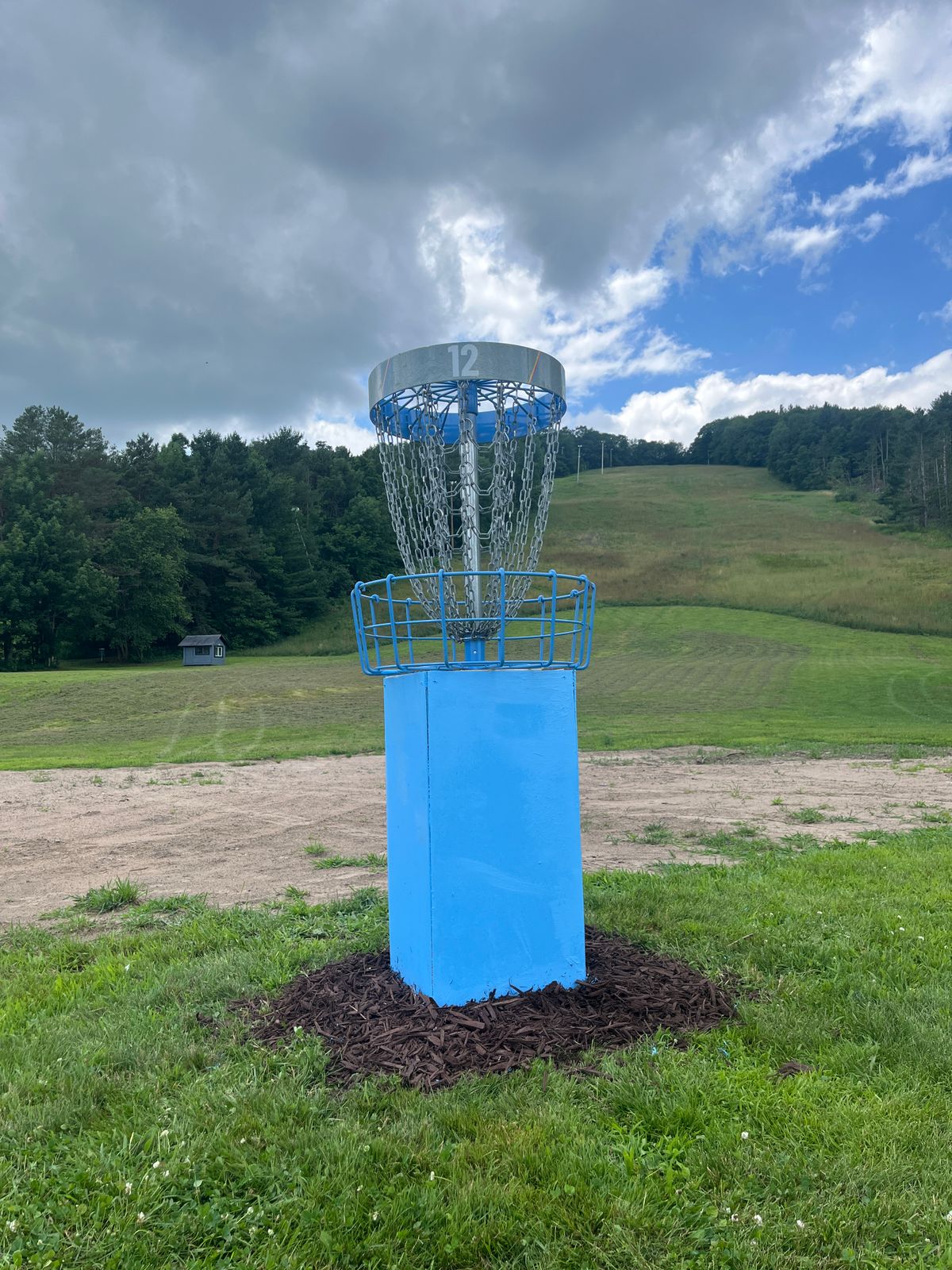 Hole 12 basket