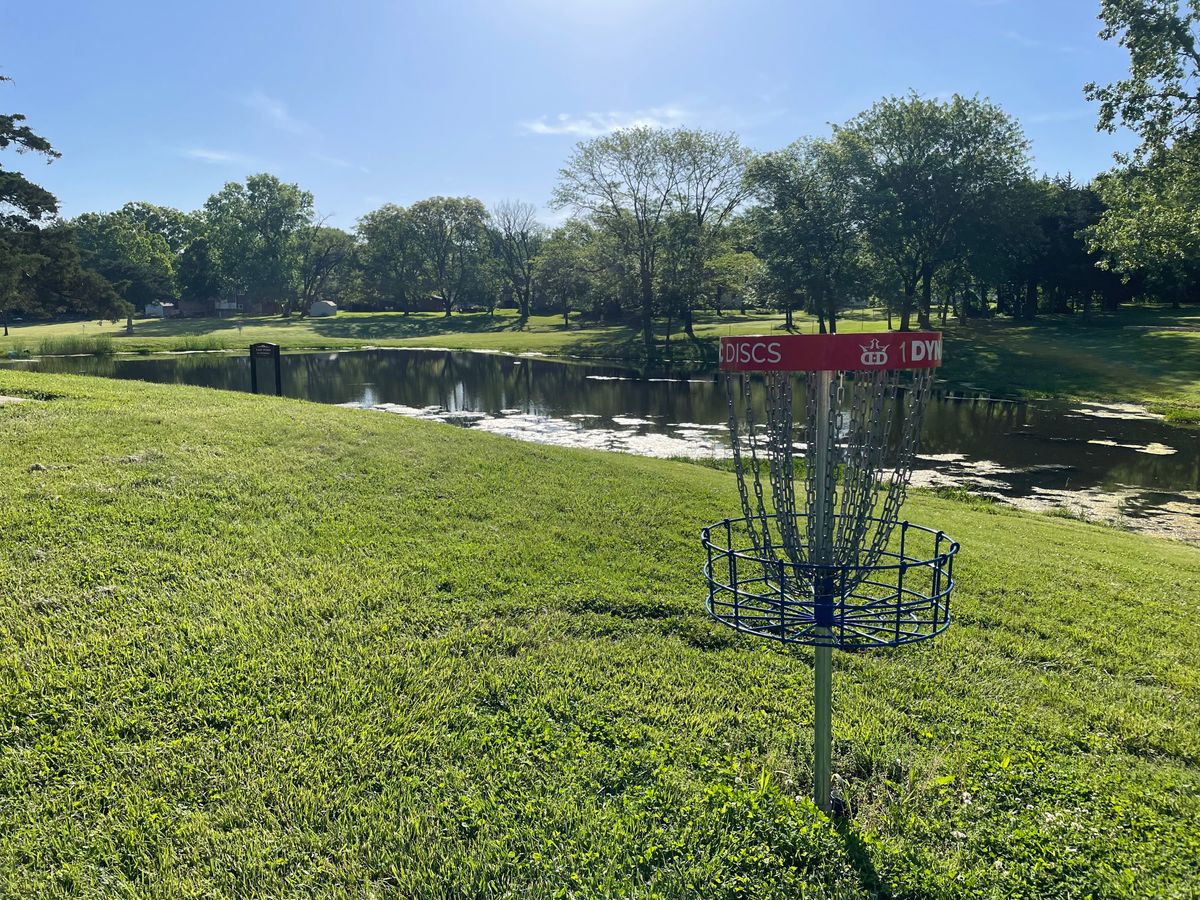 View of Hole 1 GOLD basket
