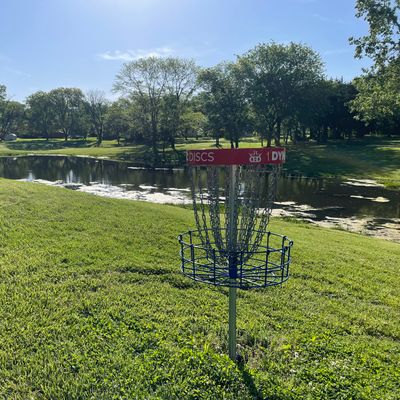 View of Hole 1 GOLD basket
