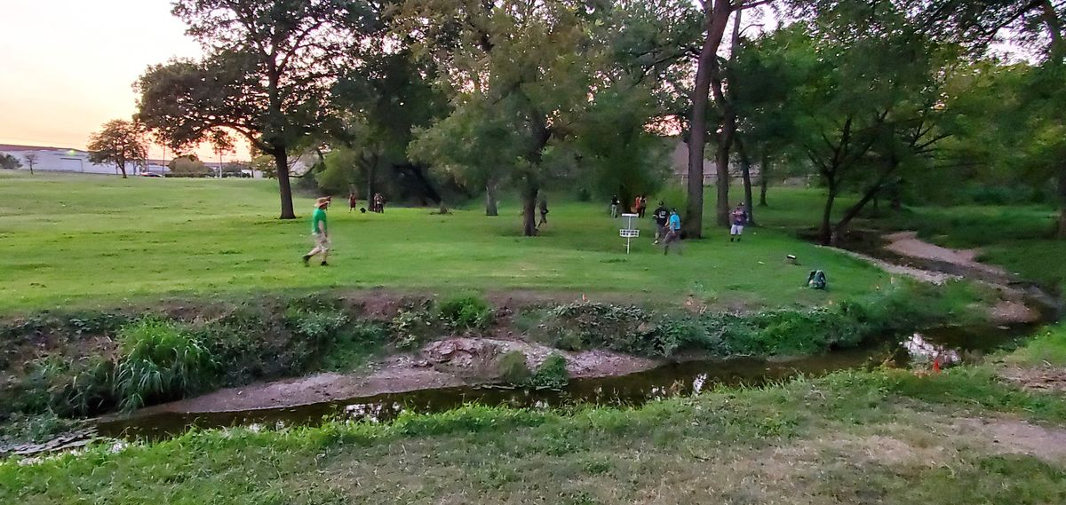 From tee 9, looking at hole 8