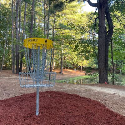 Hole 6’s par 4 pin position