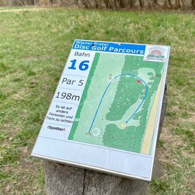 Horseshoe par 5 felt like a gimmick, but does require two placement shots. Good hole for course.