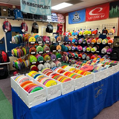 Lightweight section, prodigy discs, infinite discs, clash discs, finish line discs, Doomsday discs.