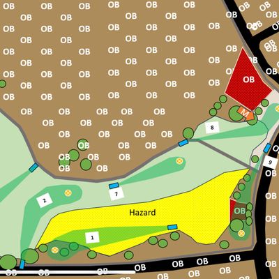 Course overview map