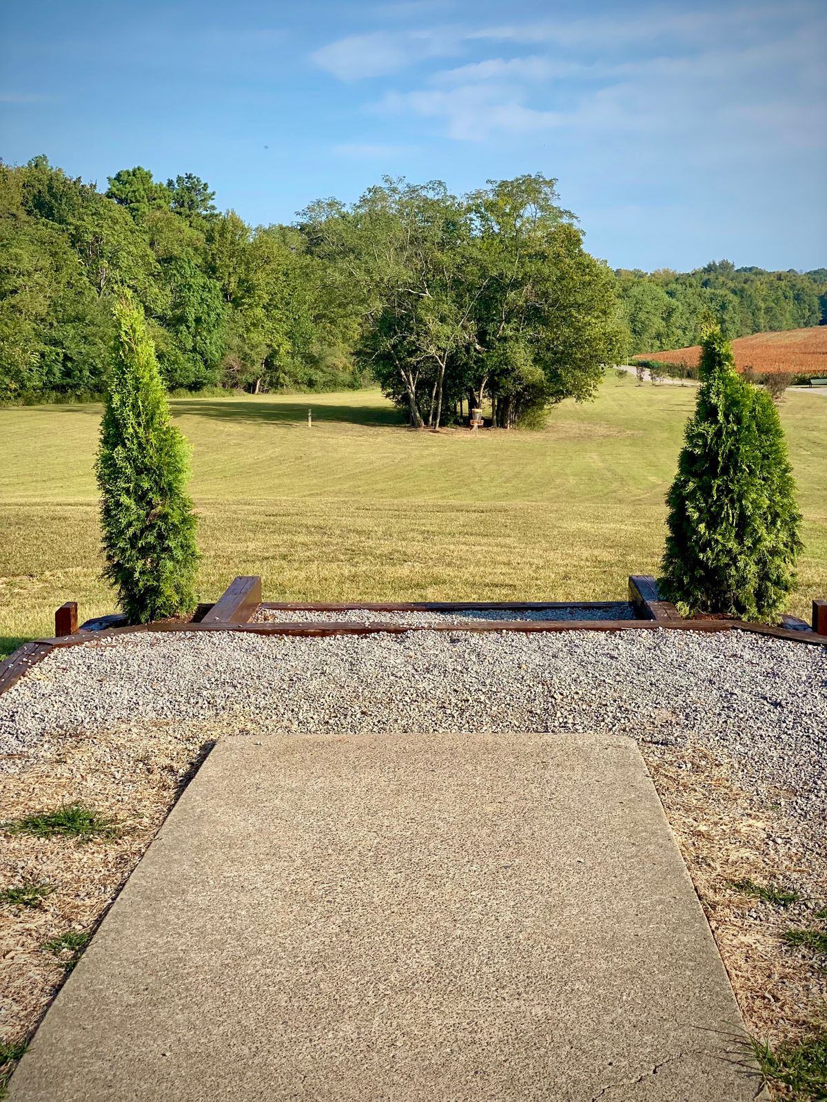 Hole 15 tee pad