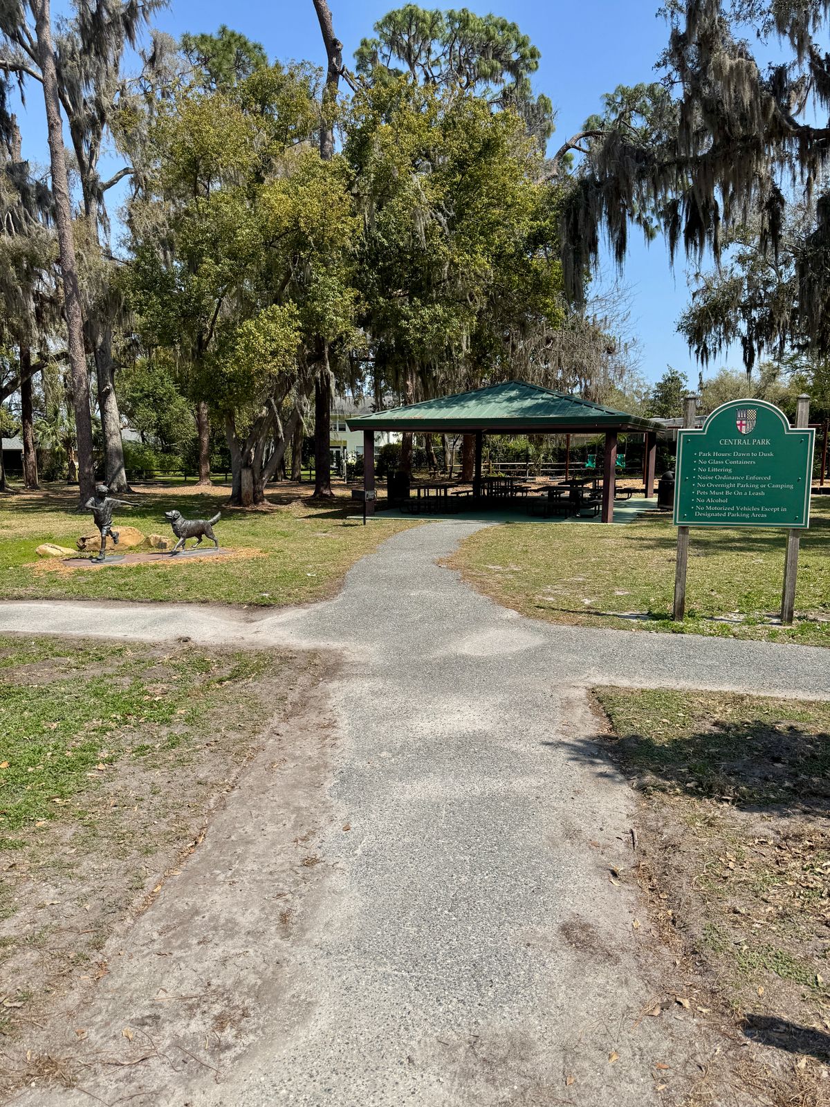 Park entrance