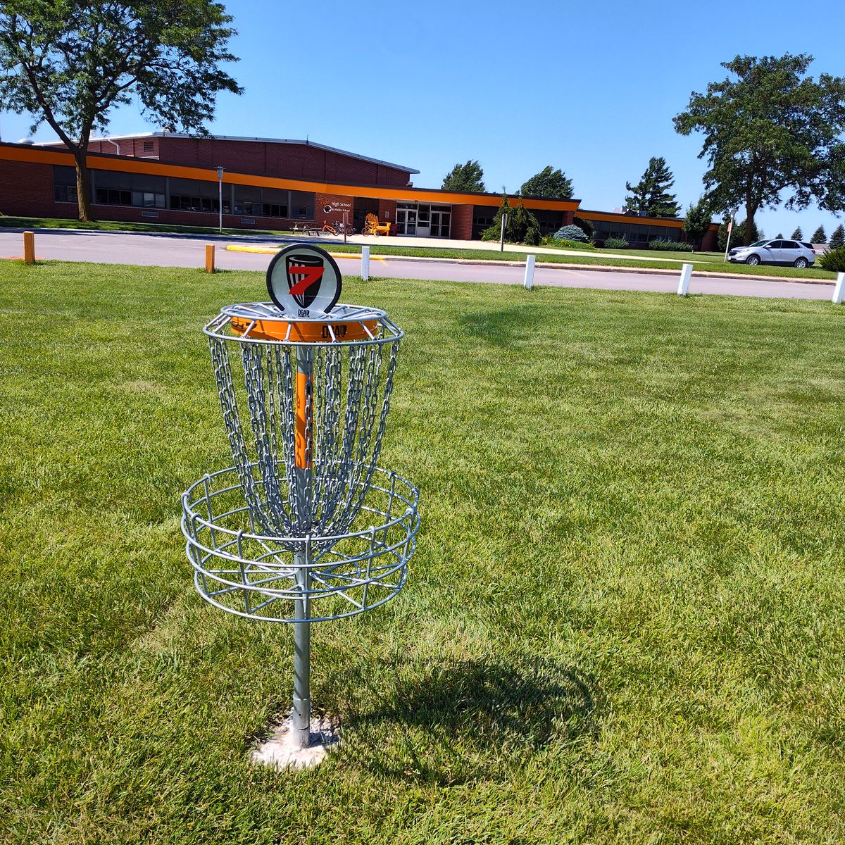 Hole 7 basket