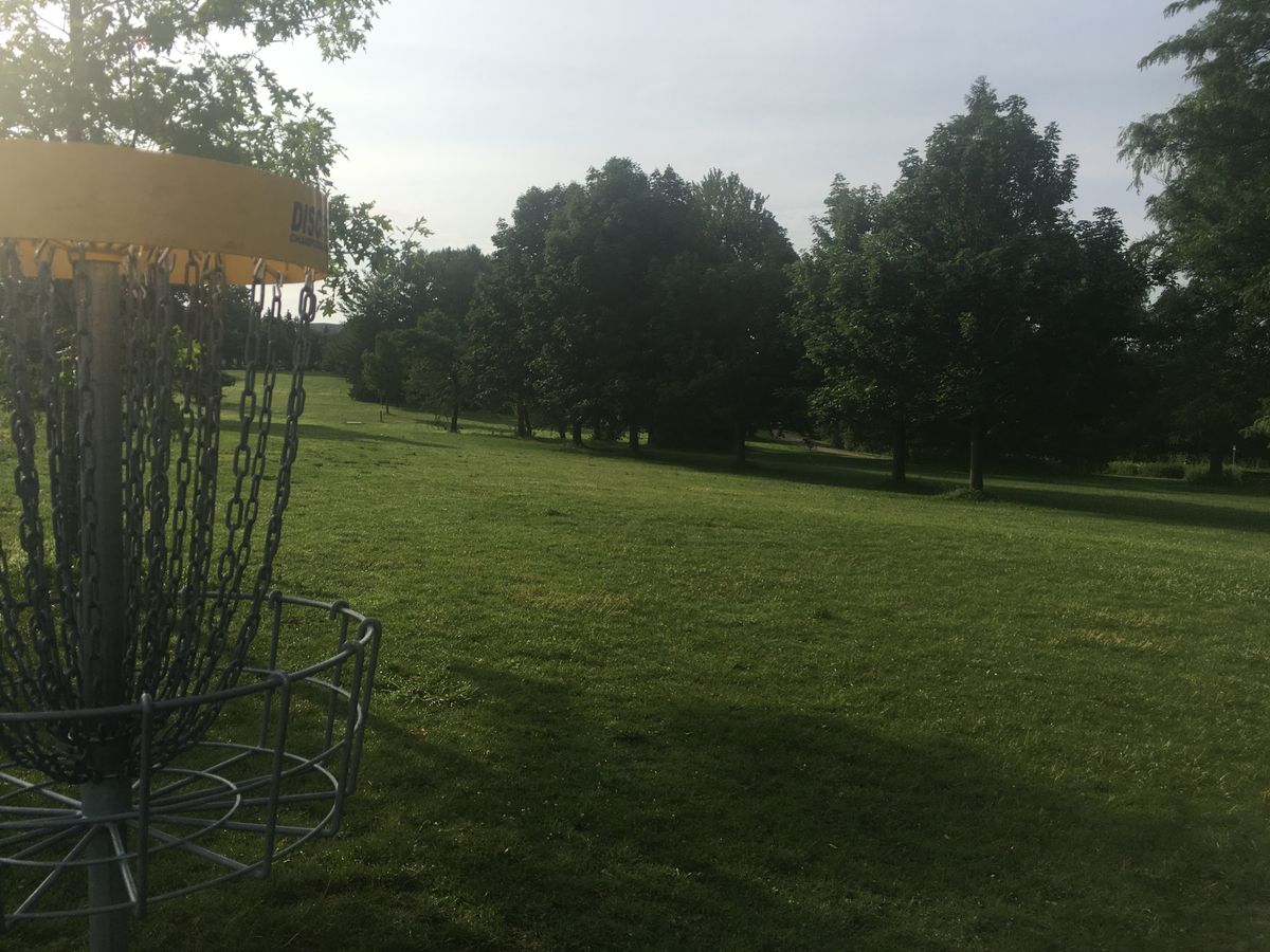Reverse back up fairway on hole 2 🌳🍁🍃🌳🍁