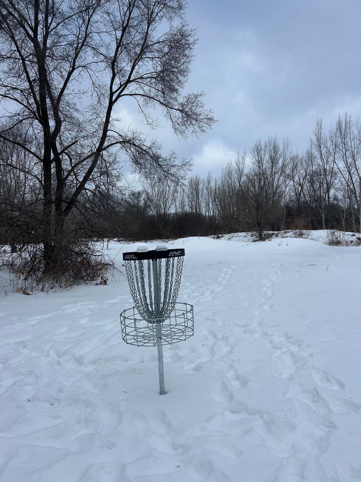 Hole 4 looking back down fairway - new hole
