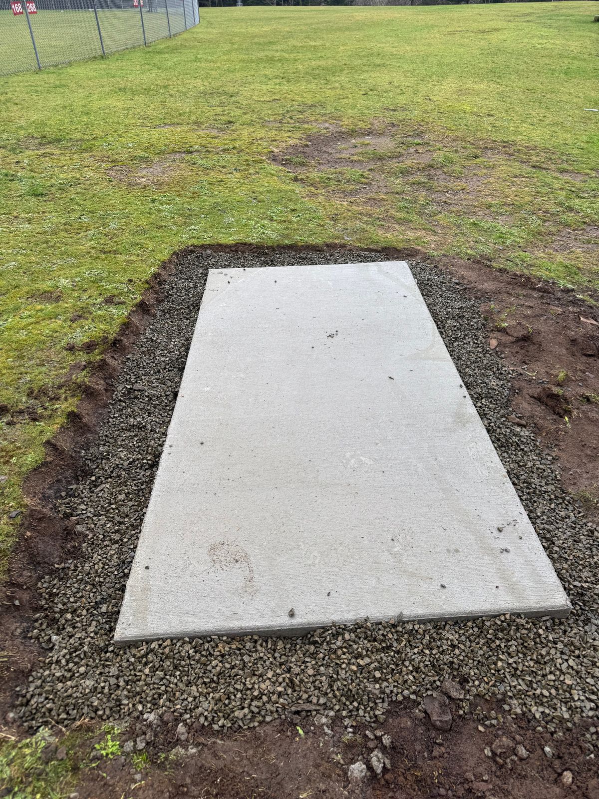 Hole 1 tee pad