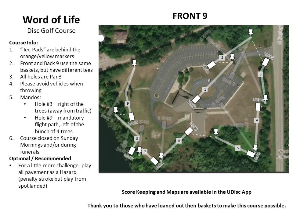 Front 9 Map