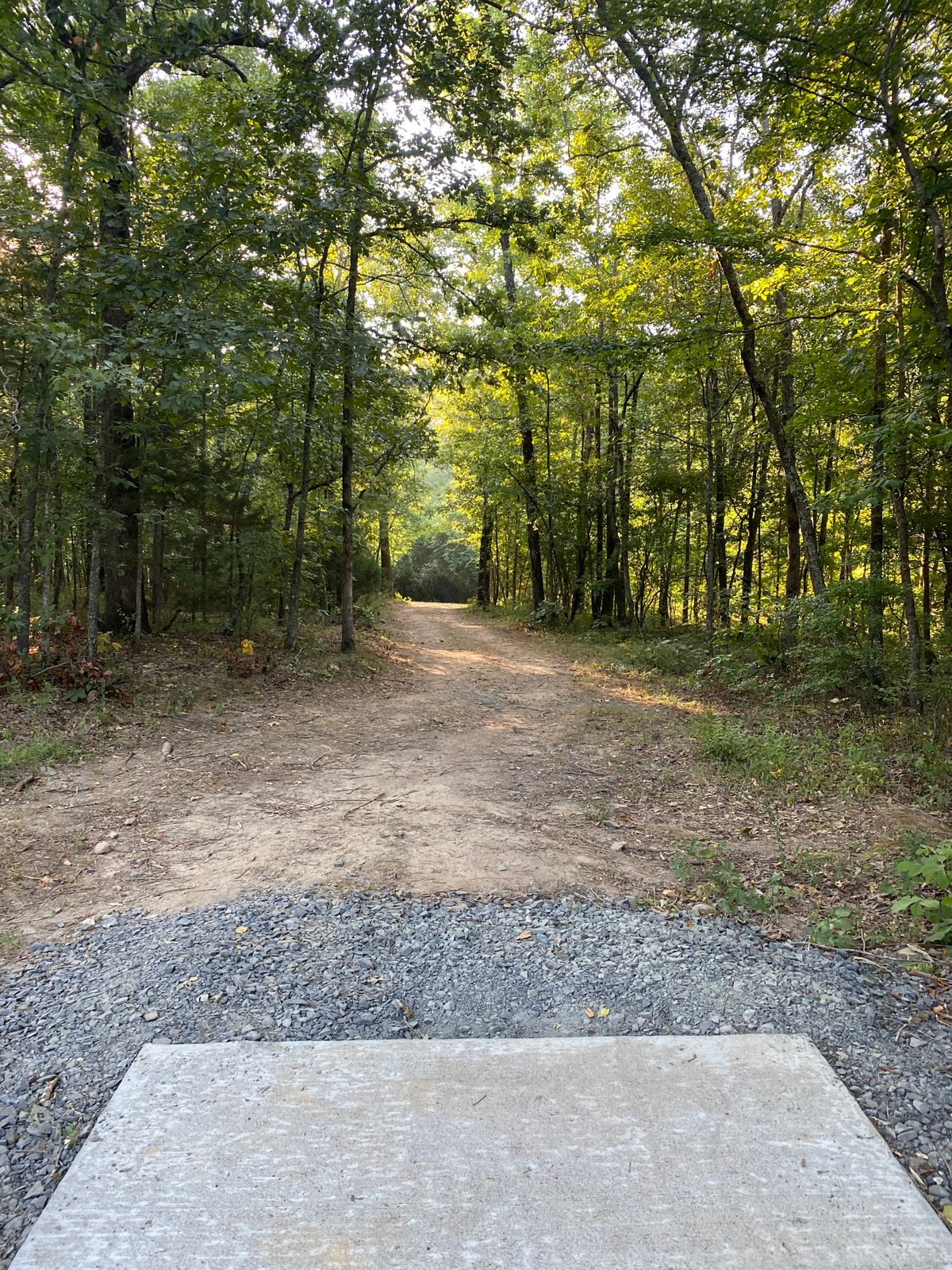 Hole 11 tee. Stay in the fairway or it’s trouble!