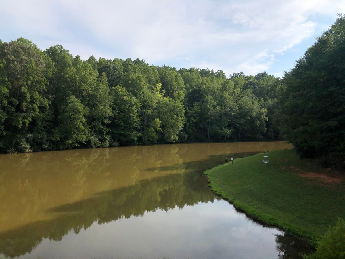 Beautiful view from the picnic pavilion.