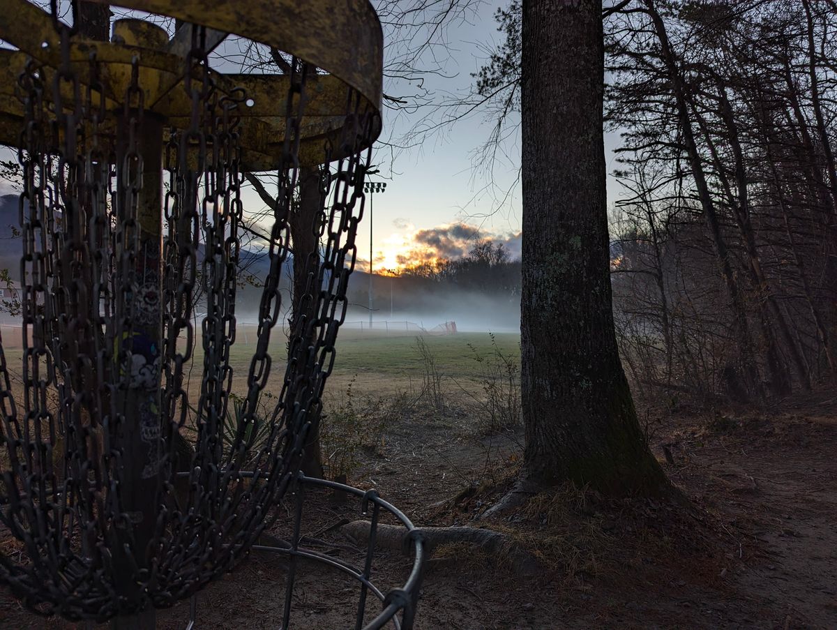 Hole 6 at sunset