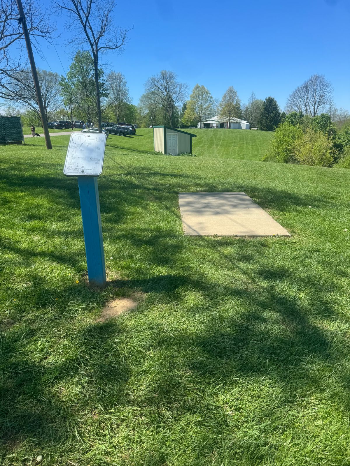 Tee for Hole 1
