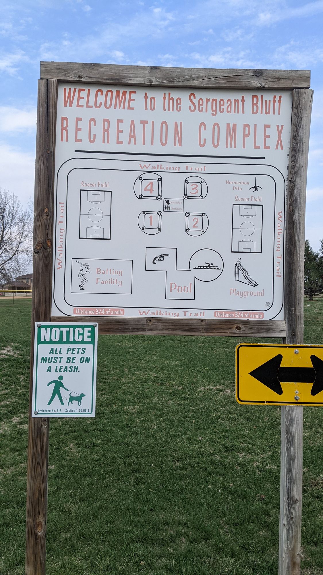 Welcome to the Sergeant Bluff Recreation Complex