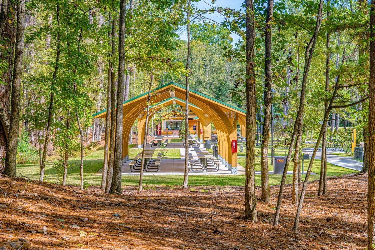 View from practice basket