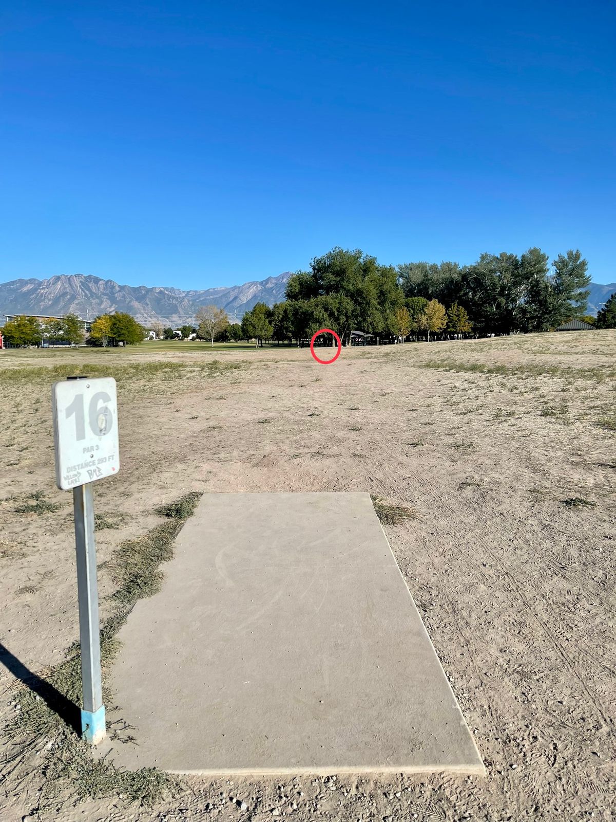 Hole 16 Middle Basket