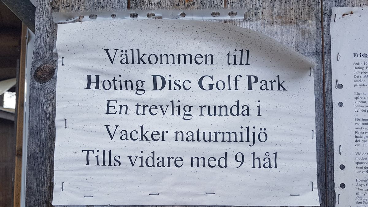 Bilder från banan och info som fanns att hitta där.