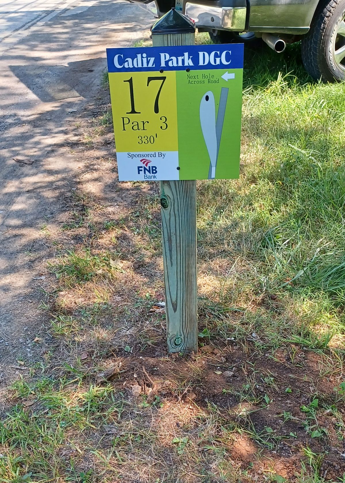 New Tee Box Signs