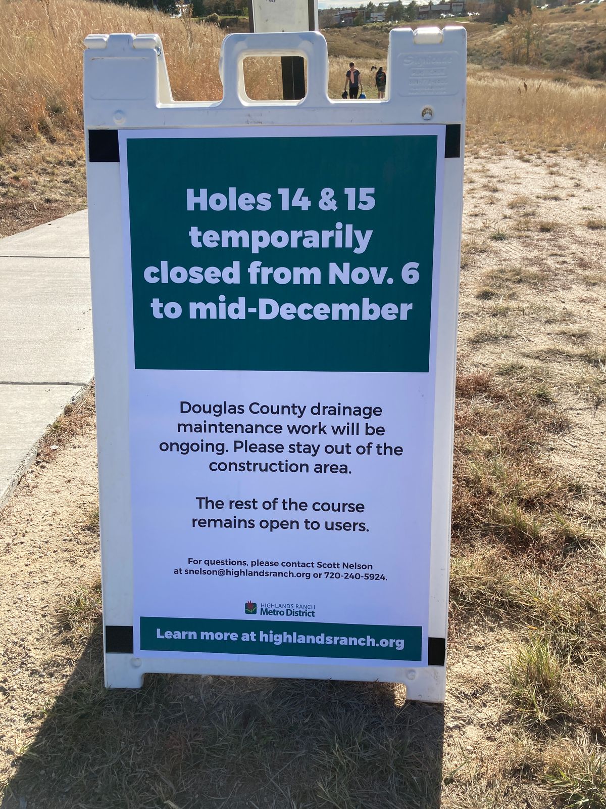 Pending partial closure, first saw this sign Nov 3, 2023.