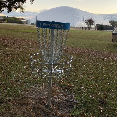 Hole 7 looking towards Indoor Sports & Education Facility
