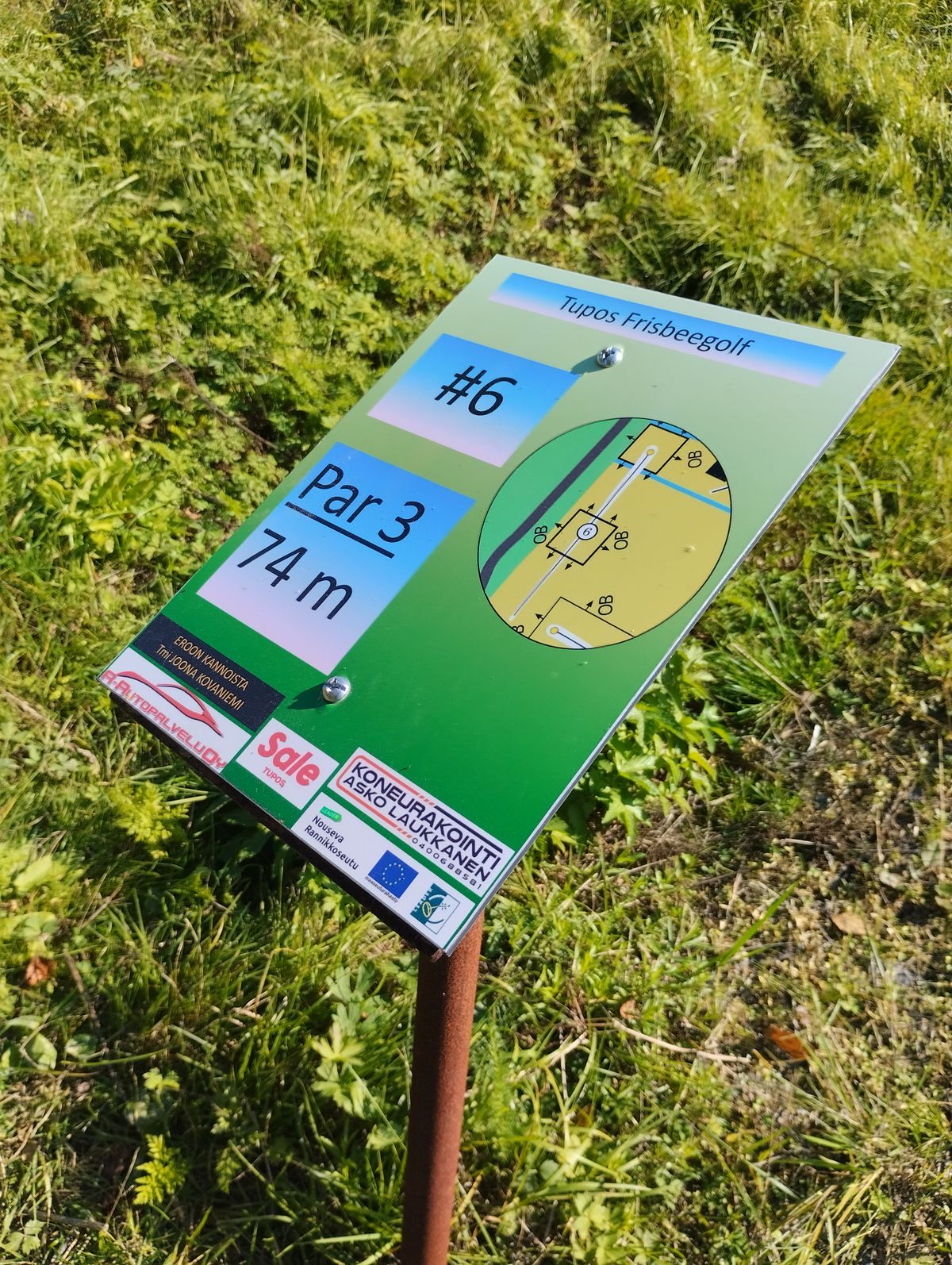 6-väylän väyläkartta