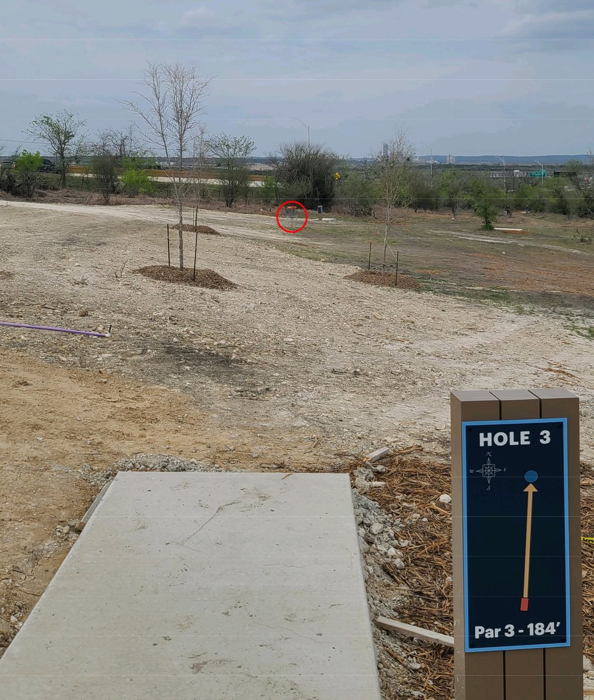 Tee box