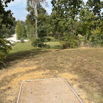 Hole 16 tee