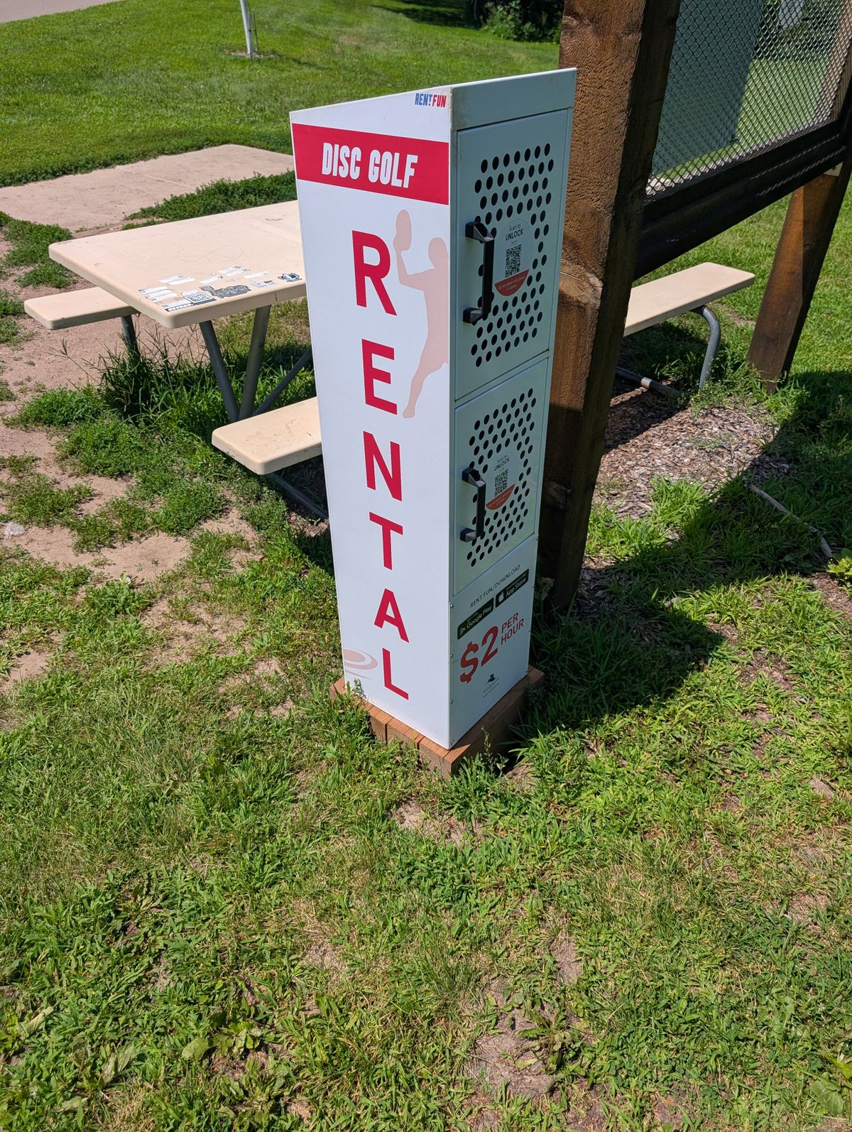 Disc rental