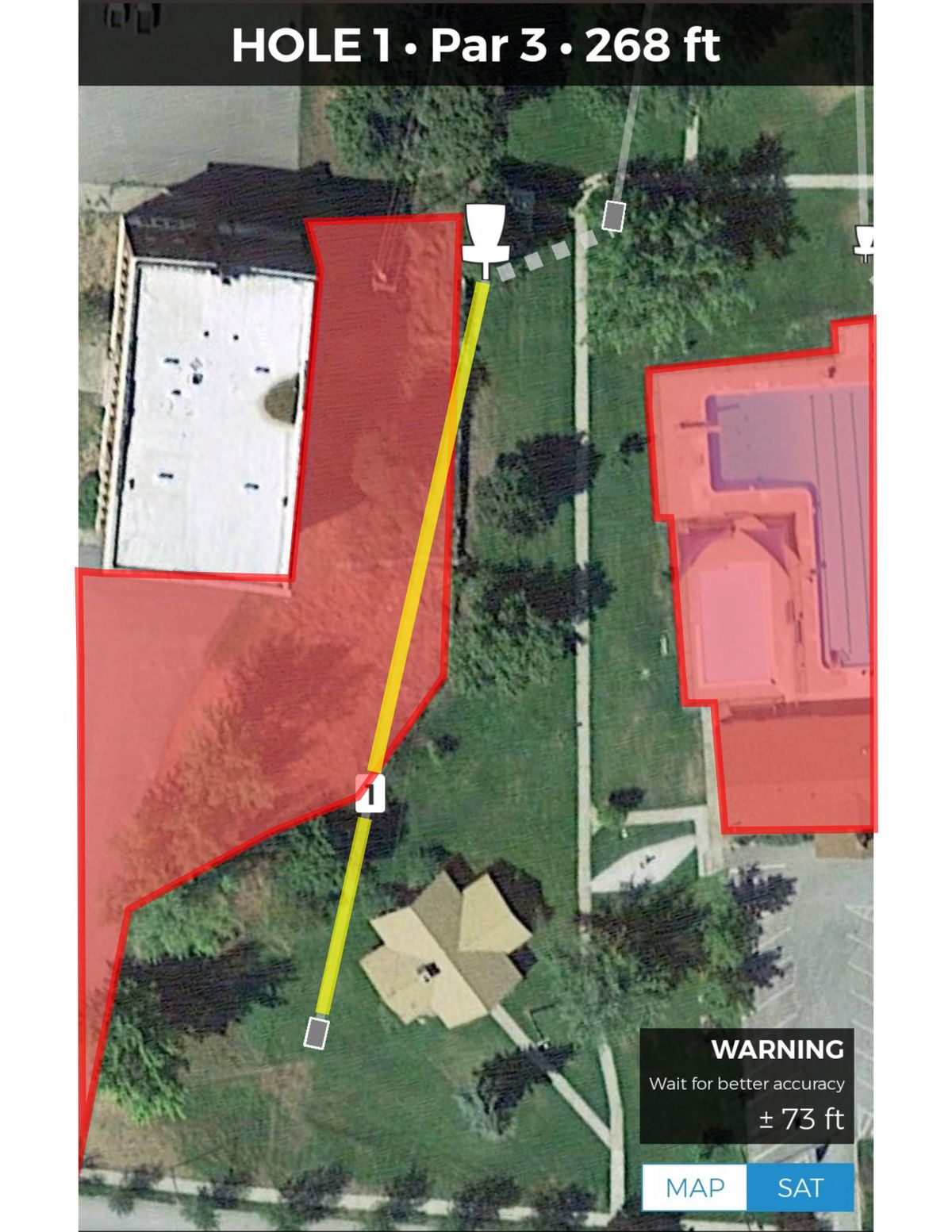 Kellogg+ course adds difficulty
-pool plays as OB
-players can decide on retaining wall OB