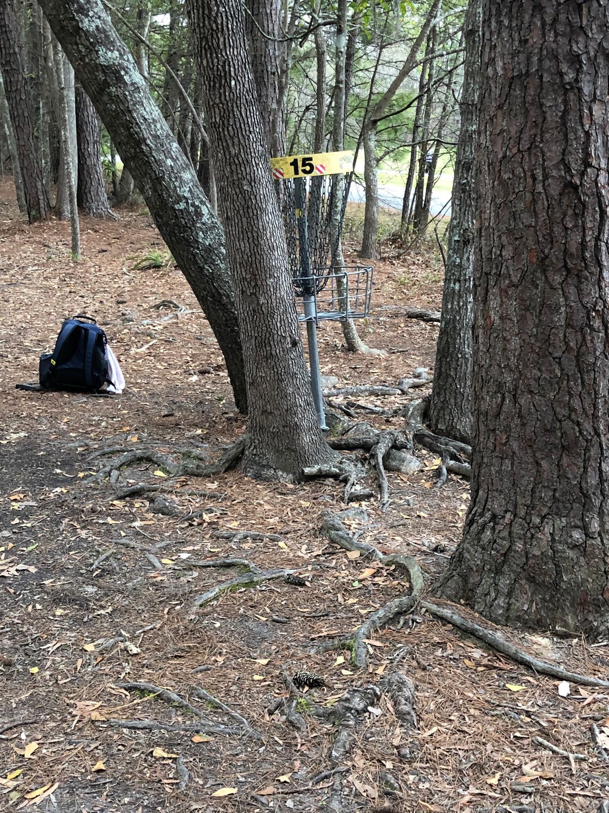 Bounce it off a tree