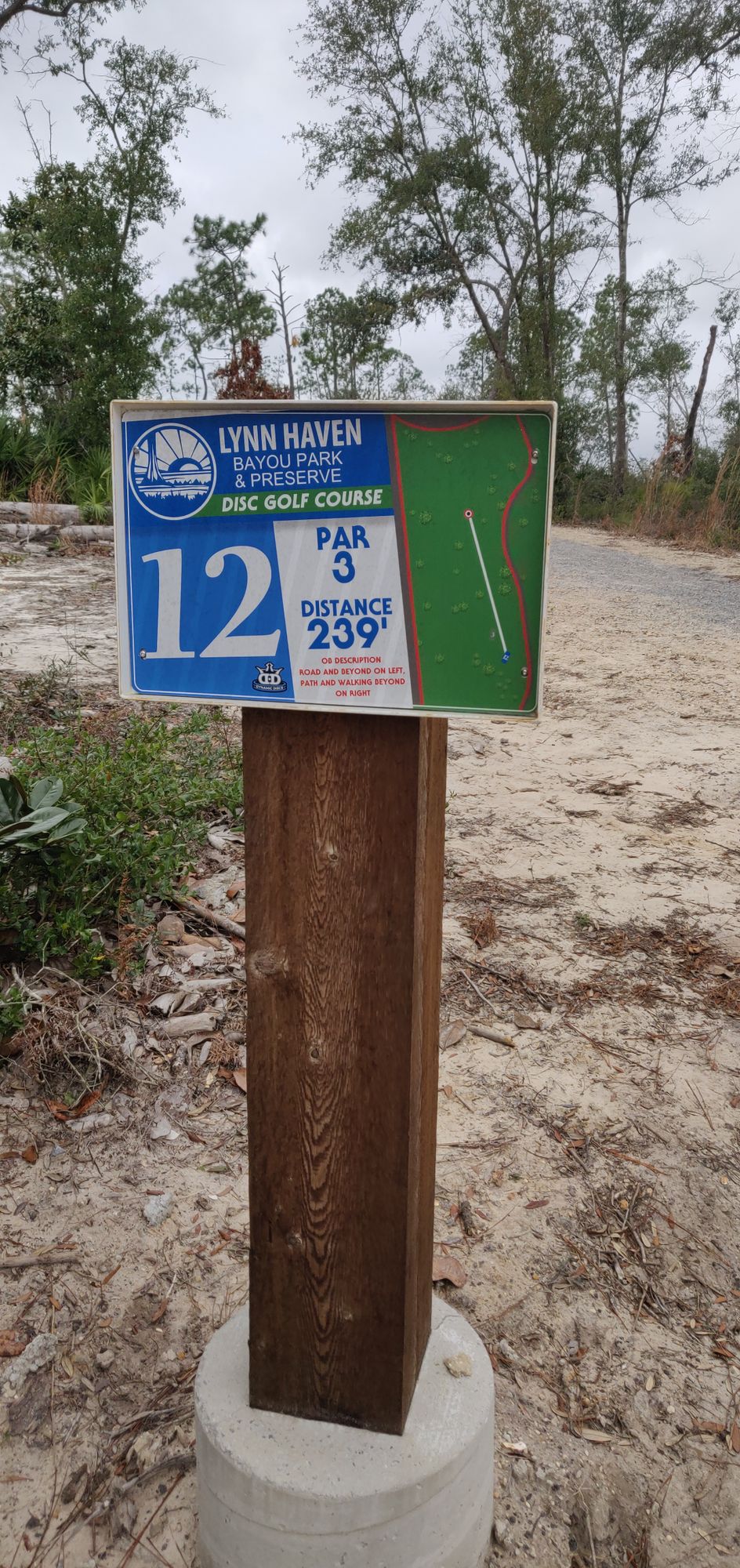 Hole 12 teesign
