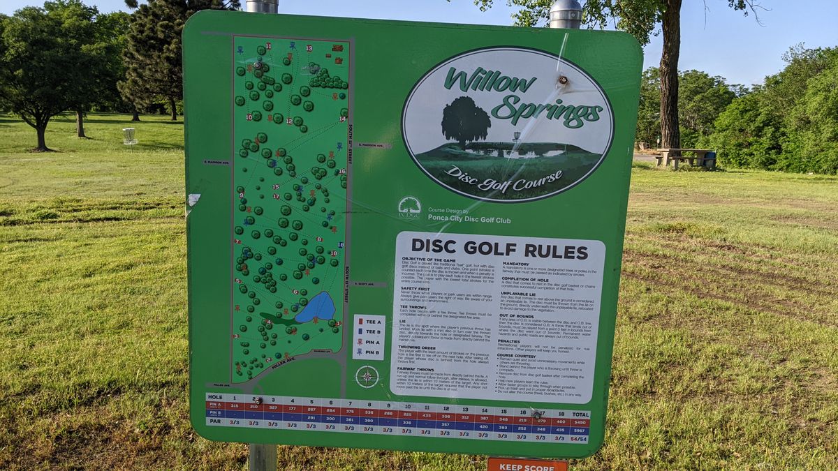 Willow Springs Disc Golf Course