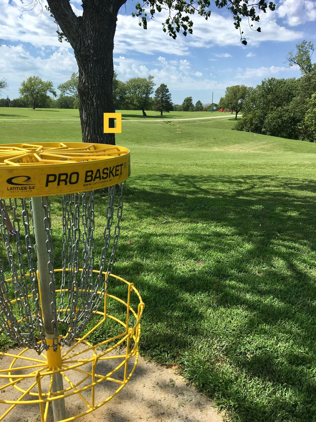 Hole 2 Basket to Tee
