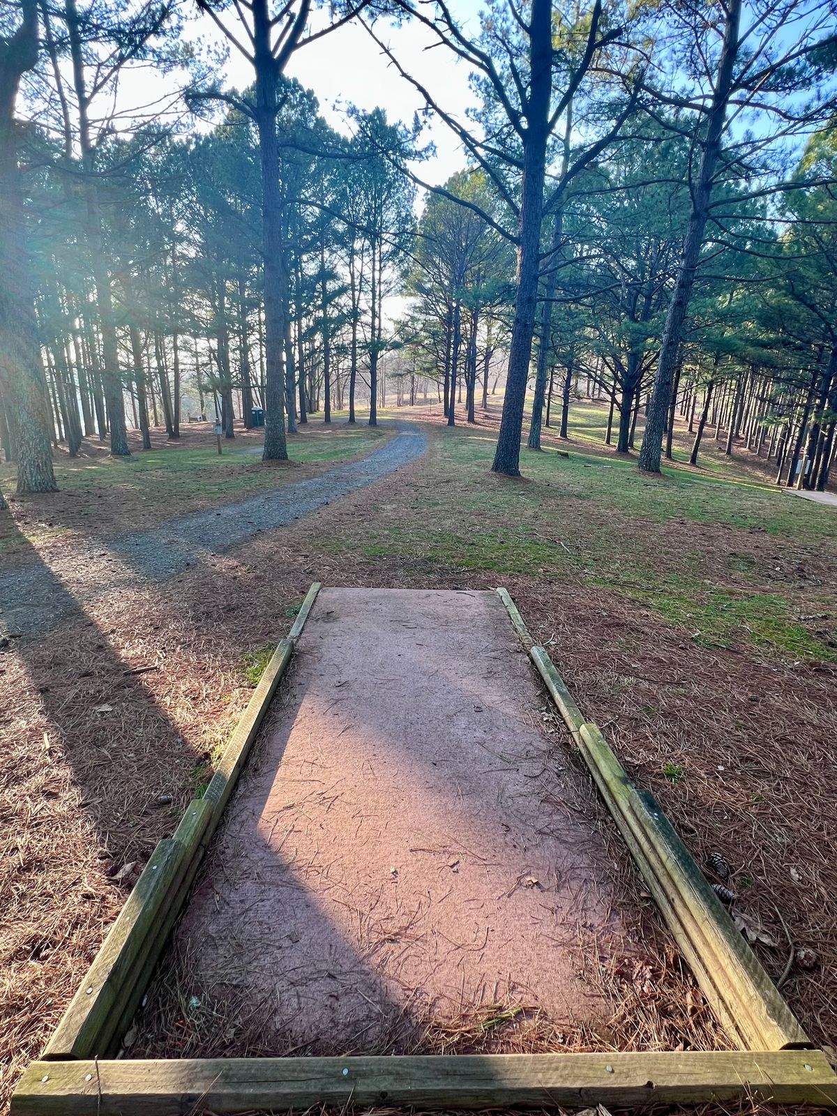 Hole 8 White Tee Pad/Fairway.