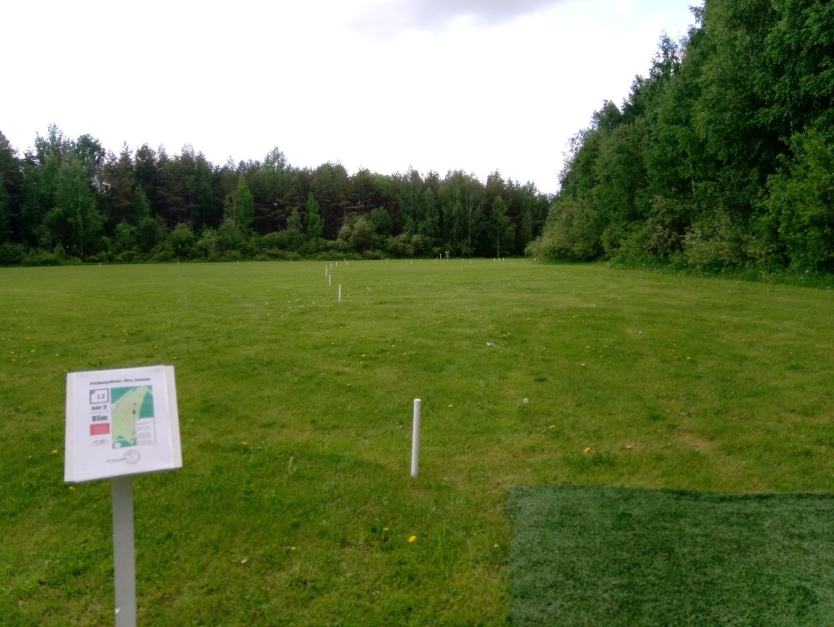 Pohjois-Karjalan avoimet 2022, tournament hole #12.