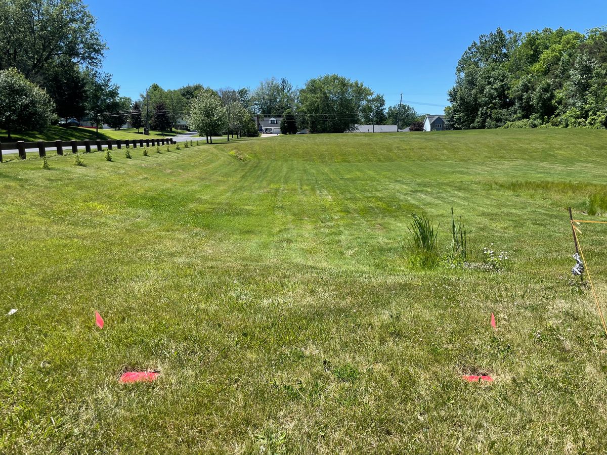 Hole 1 red tee