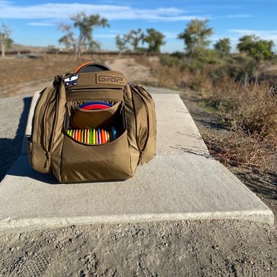 First out of state trip with my Gripeq bag from Maverick Disc Golf 🤙🏽