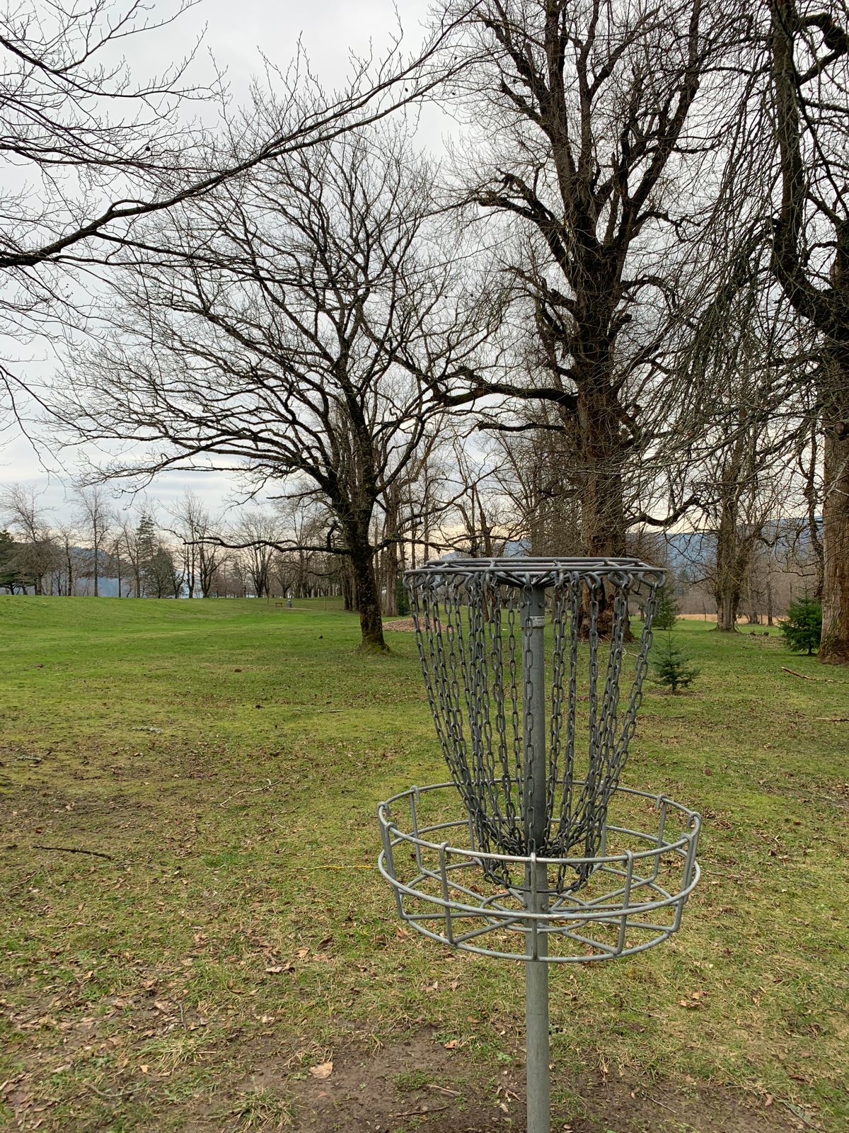 #1 basket par4 -looking east to tee