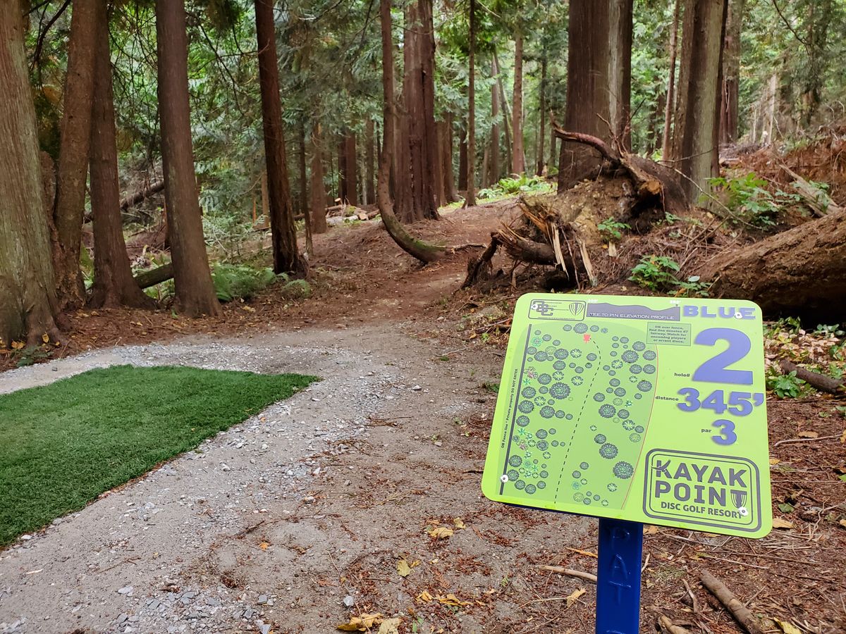 Hole 2 tee