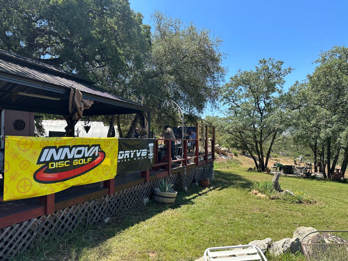 Check-in Area, Gift Shop, Snack bar, Picnic Area, & Music Stage! #innova #Dryve #goodvibesdiscgolf